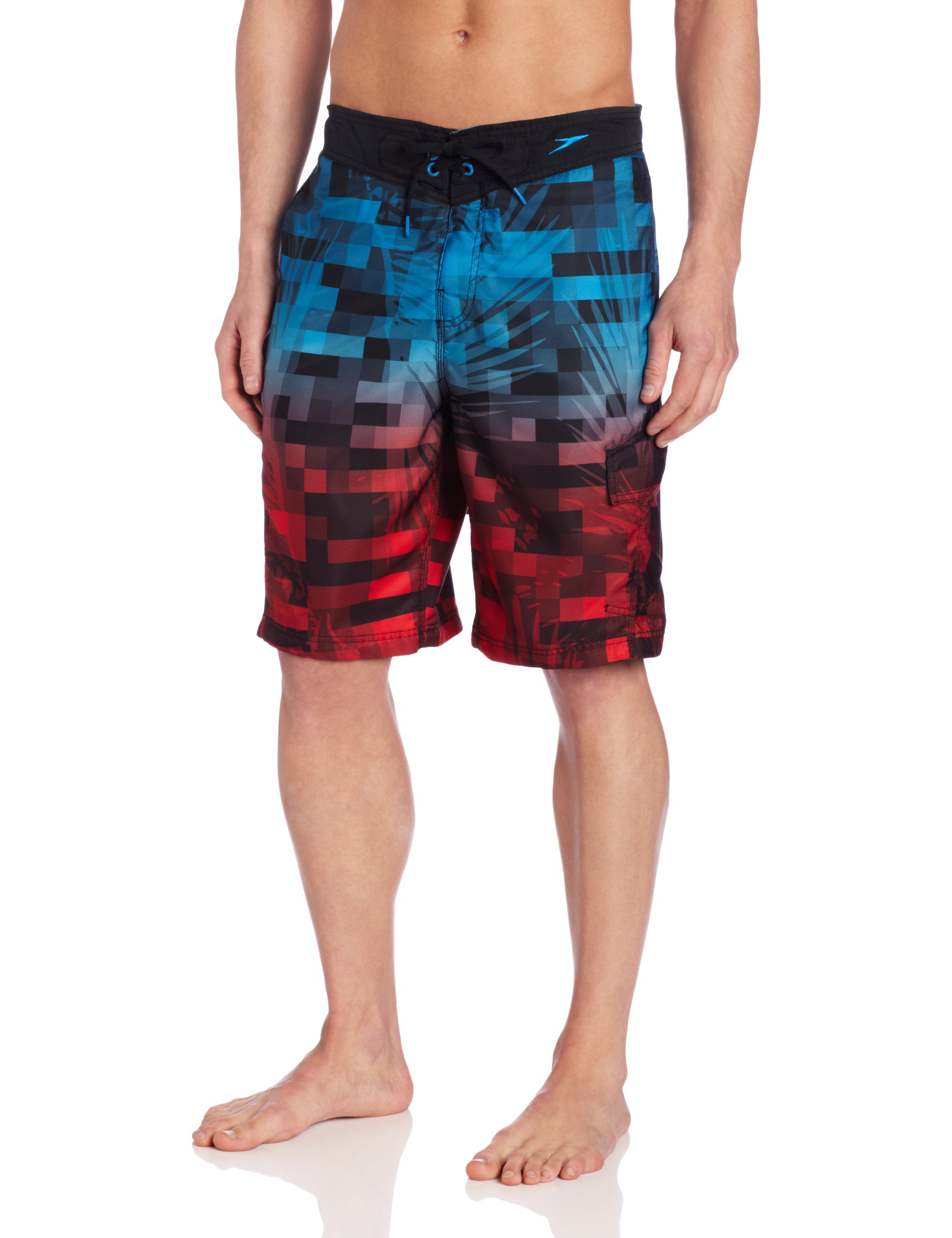Speedo Men's Digital Palm e-Board Watershorts
