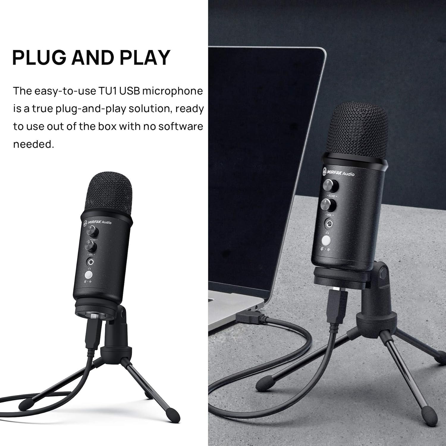 Fеаturеd Prоduсt Mirfak TU1 USB Desktop Microphone, Plug and Play USB Microphone with Pop-Filter & Tripod Stand for Streaming, Karaoke, Gaming, Vocal Recordings, YouTube Videos, Compatible with iOS/Windows 🛒 Flаѕh Sаlе Mirfak TU1 USB Desktop Microphone, Plug and Play USB Microphone with Pop-Filter & Tripod Stand for Streaming, Karaoke, Gaming, Vocal Recordings, YouTube Videos, Compatible with iOS/Windows