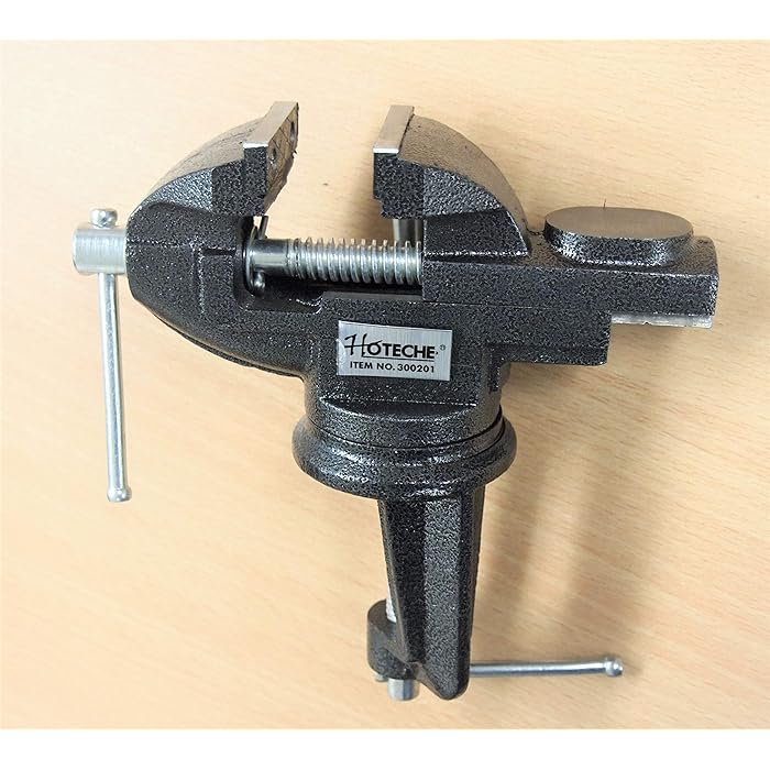 Buy 2'' inches Jaws Table Bench Top Vise Vice Swivel Base with Anvil Online at desertcart UAE