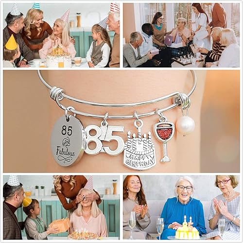 Miniatura 5 de Pulsera de cumpleaños chapada en oro de 14 quilates, pulsera de cristal curativo natural, regalo para su cumpleaños para hija, nieta, amigos, mamá,