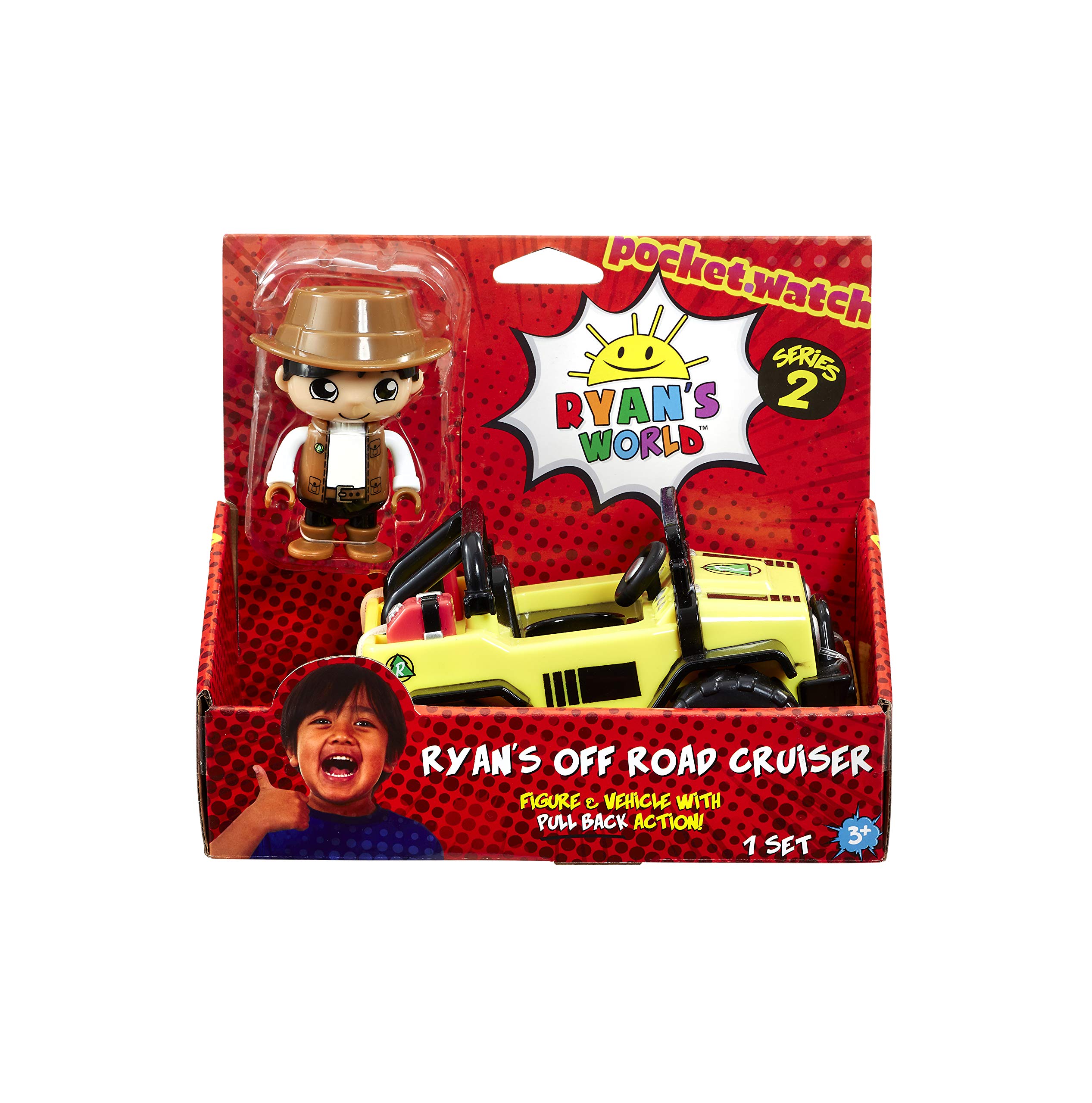 RYANS WORLD Childrens Playset Figure & Vehicle-Series 2 Multi-Colour product thumbnail 3