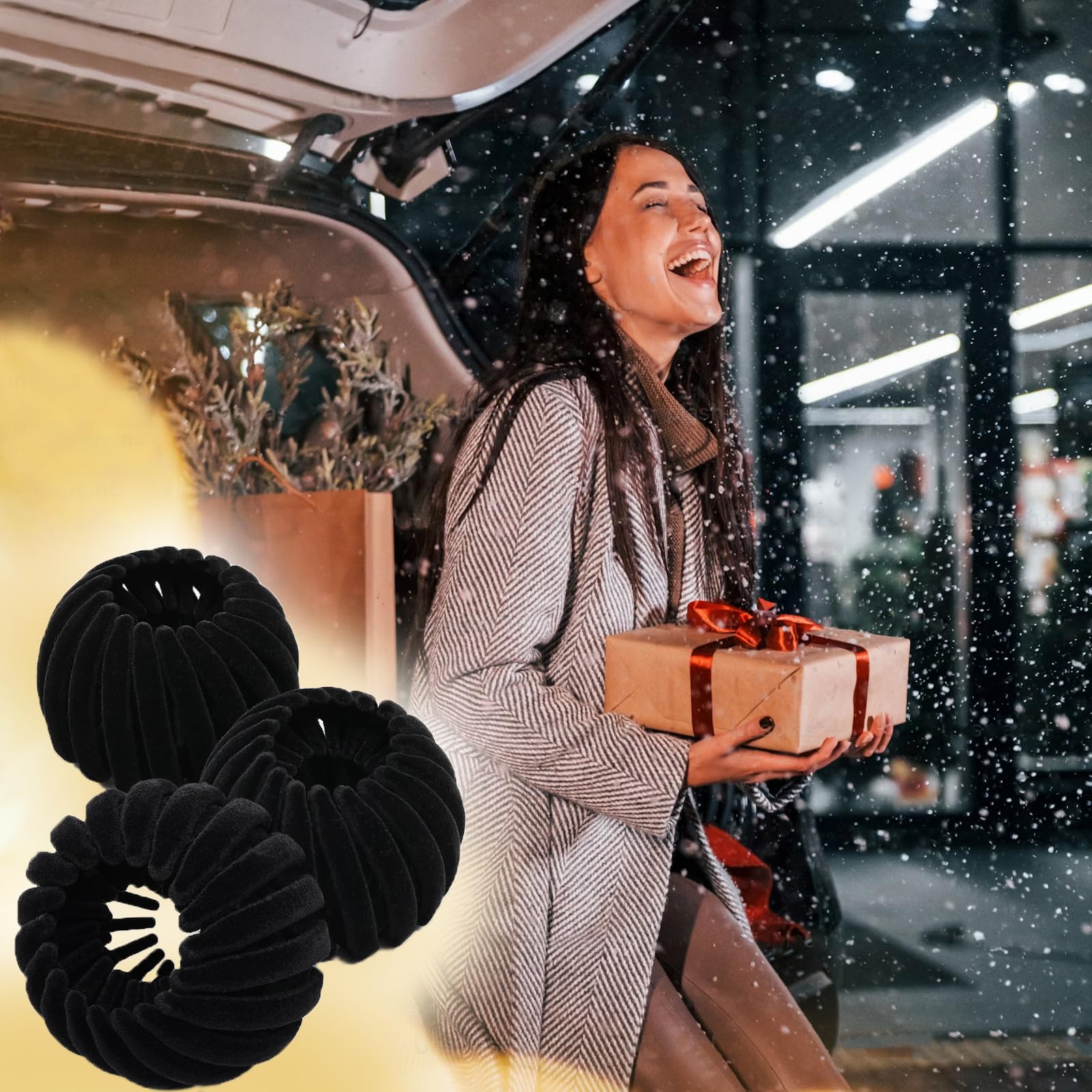 Bird Nest - Pinza mágica para el cabello, pinzas para el pelo de nido de pájaros para mujeres, pinzas para el pelo de nido de pájaros, accesorios para el cabello para mujer, moños, cola de caballo 6