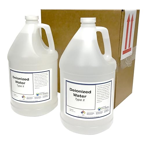 ChemWorld - Agua desionizada tipo II - 2 x 1 galones