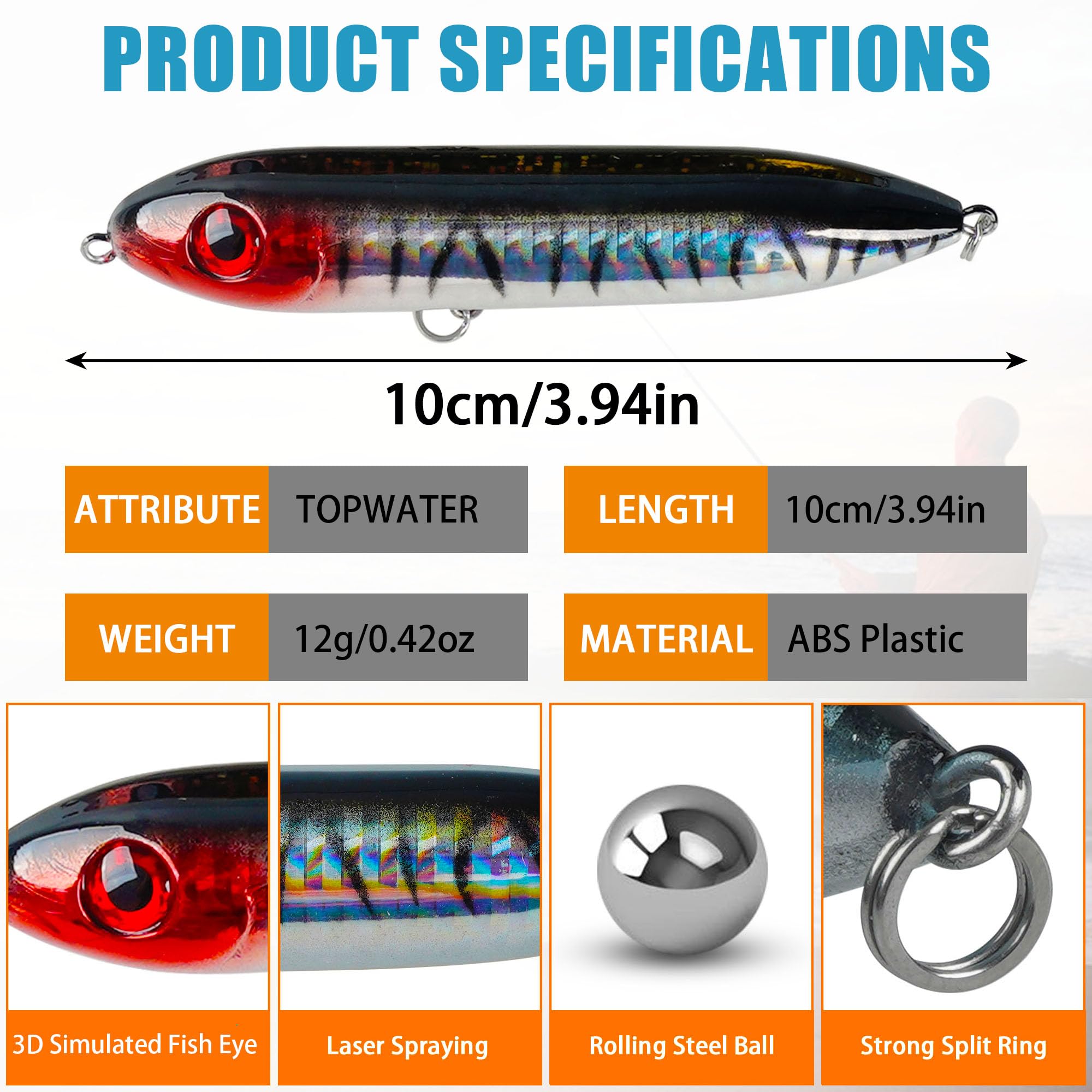 Catfish Float Rig Rattling Line Float Rig Lure Demon Dragon Stye Peg for Santee Rig Circle Hooks Rig Fishing Wire Leader with Snaps 5pcs/10pcs