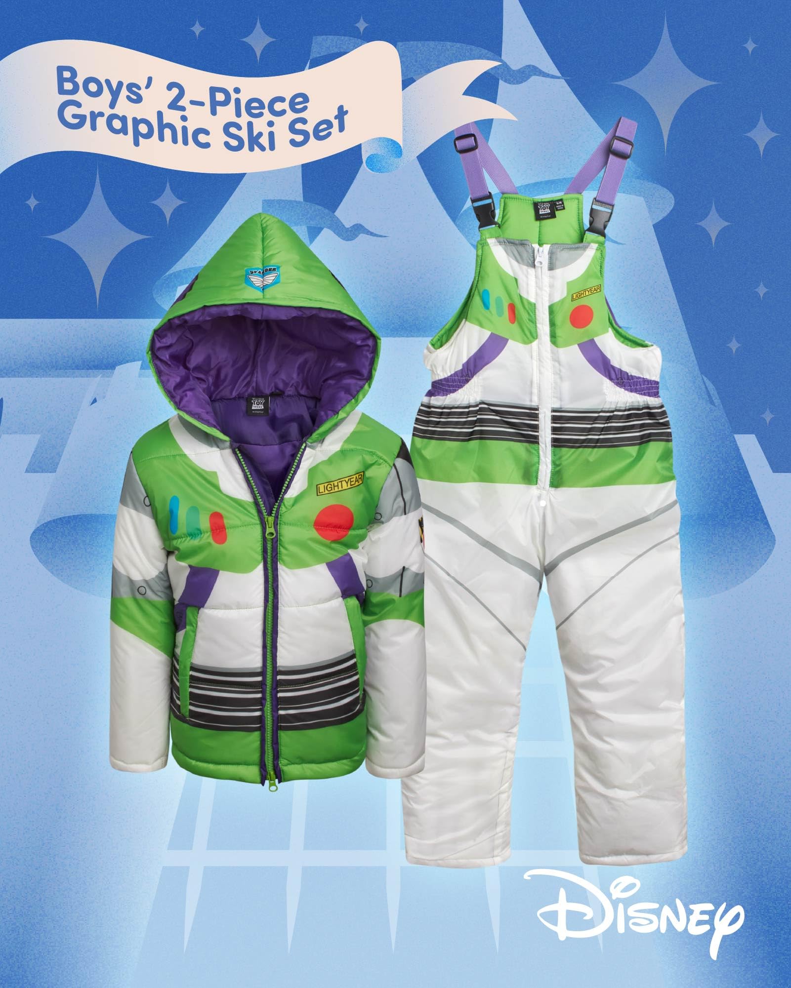 Disney B Disney Ski Set Traje de nieve Niños (Pack de 2)