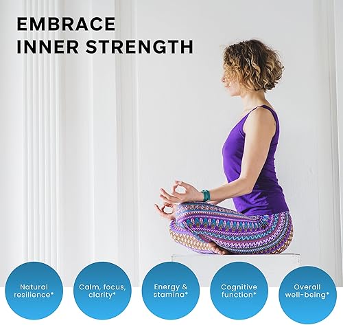 Miniatura 7 de Thomas' all-natural Remedies Suplemento orgánico de apoyo para el estrés de Ashwagandha, apoyo al estado de ánimo y energía, Ashwagandha pura 1000