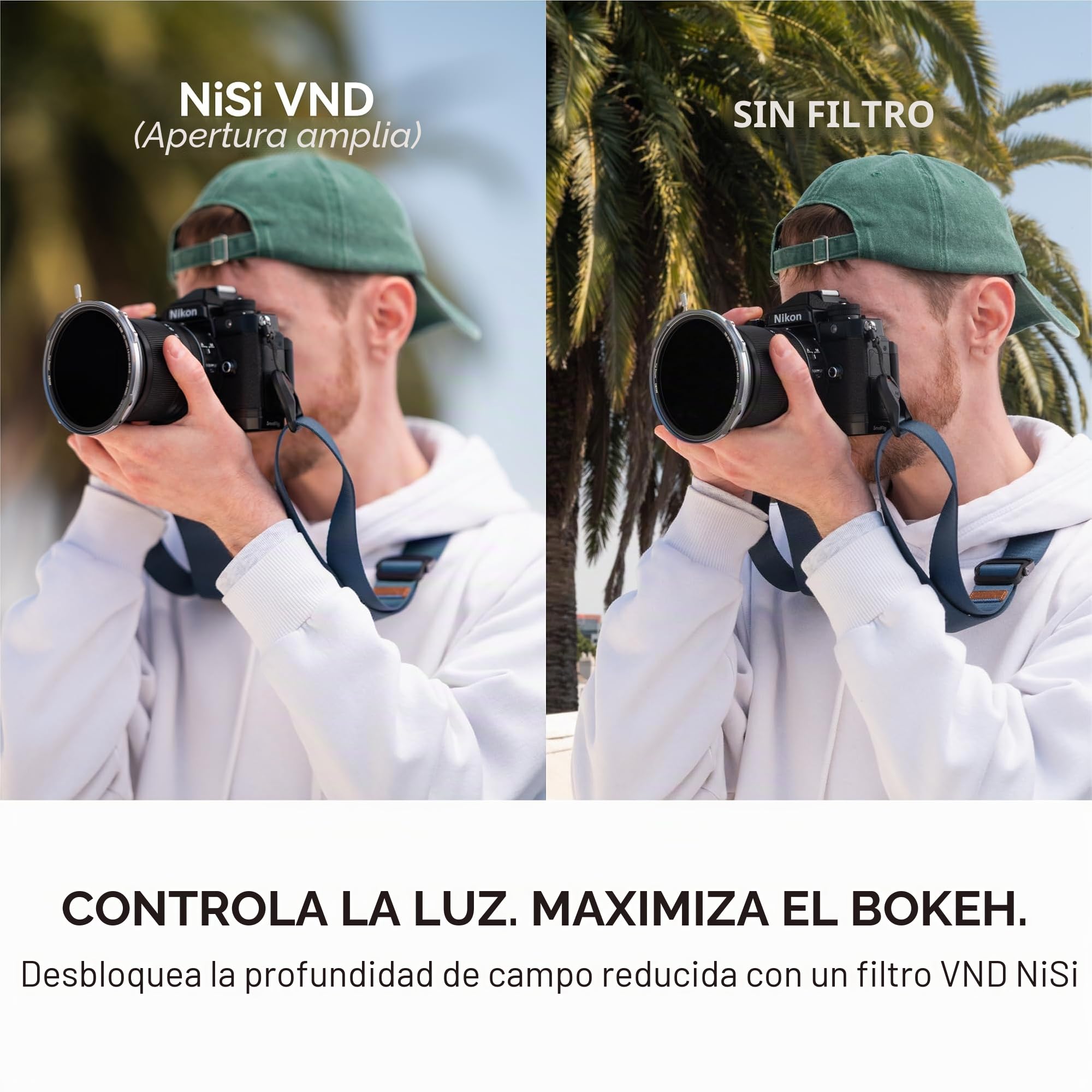 NiSi True Color 1-5 Pasos VND 82mm Filtro ND Variable ND-Vario ND2-ND32