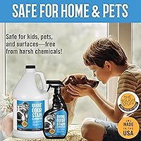 Vista 6 de Arkwright Tough Stuff - Spray eliminador de olores y manchas de orina, seguro para mascotas, limpiador no tóxico a base de enzimas para pisos