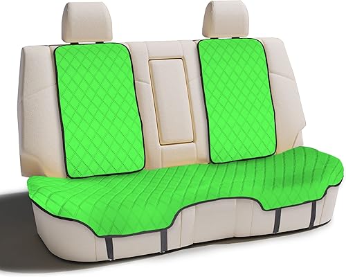 Miniatura 106 de FH Group Neosupreme - Cojines de asiento para automóvil, ajuste universal, cojín para asiento trasero de automóvil con respaldo de silicona Gris