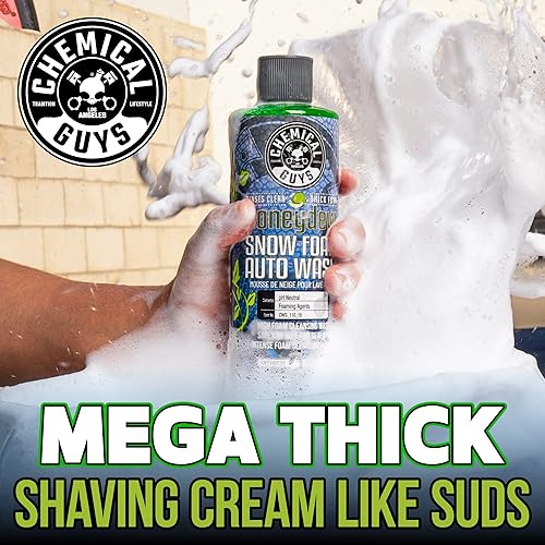 Miniatura 6 de Chemical Guys CWS 110 Honeydew - Jabón de espuma de nieve para lavado de autos (funciona con cañones de espuma, pistolas o lavados de cubeta),