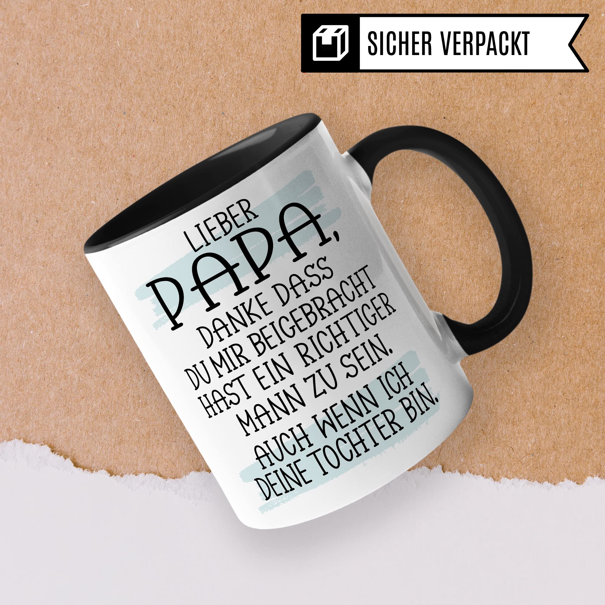 Papa tazza di caffè divertente tazza di caffè per i padri idea regalo padre tazza di caffè umorismo regalo per la festa del papà della figlia figlie scherzo - Italia