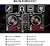 Numark Mixtrack Platinum FX Serato DJ Controller with Jog Wheel Displays, 4 Decks, Mixer, Effects Paddles and Audio Interface