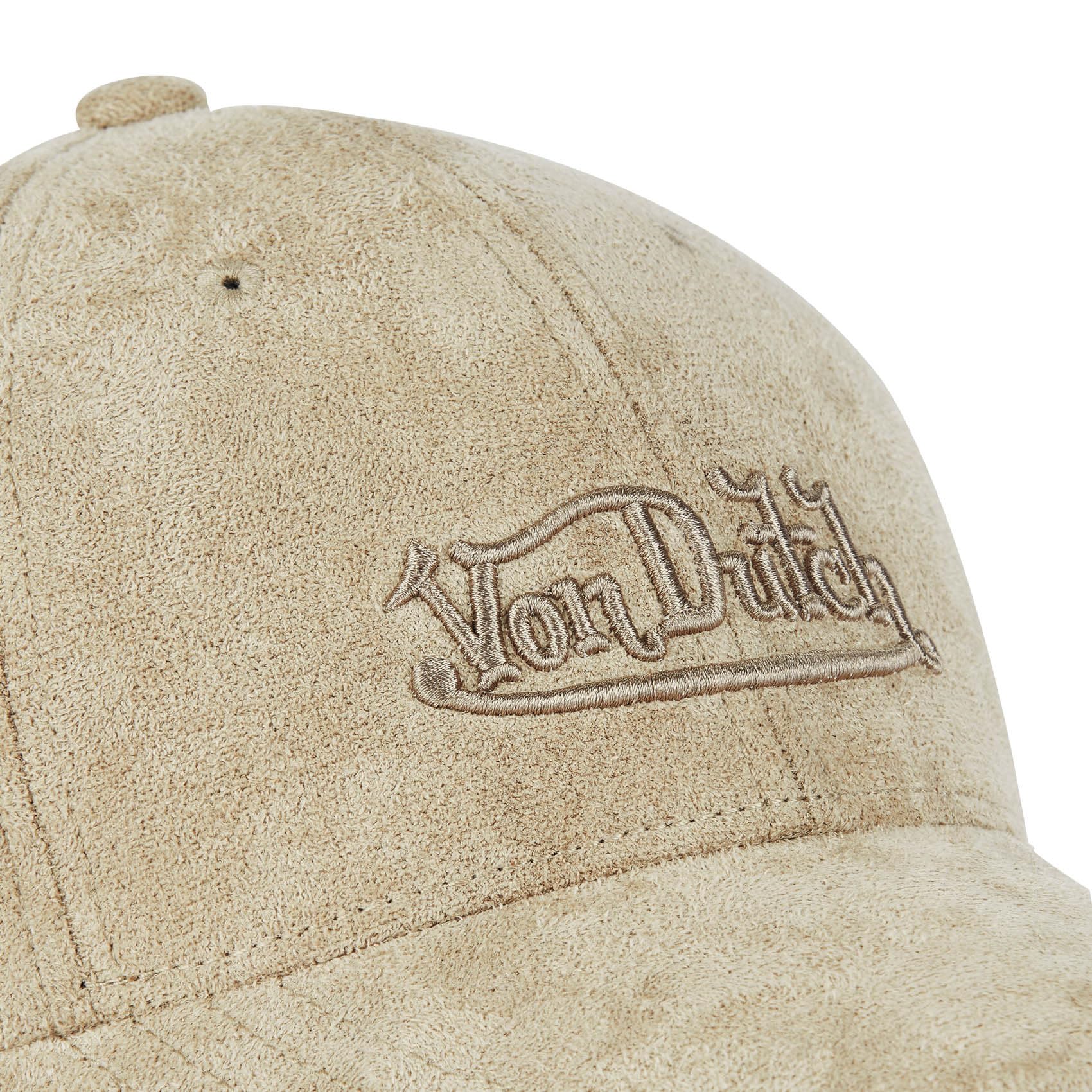 Von Dutch Casquette Homme & Femme, Casquette Baseball SUEDINE, Ajustable