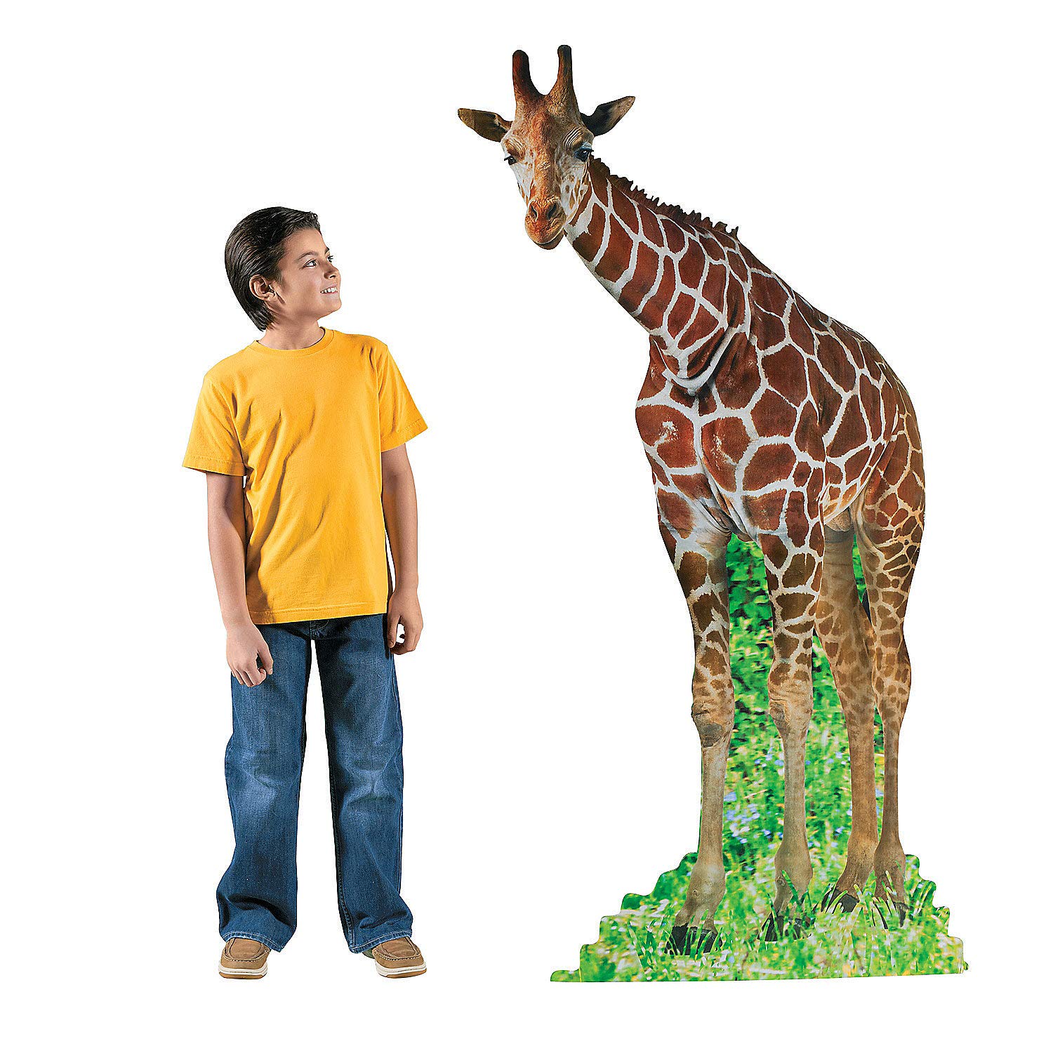 Fun Express Giraffe Standup - Party Decor - Large Decor - Floor Stand Ups - VBS Vacation Bible School Supplies/Decor - 1 Piece
