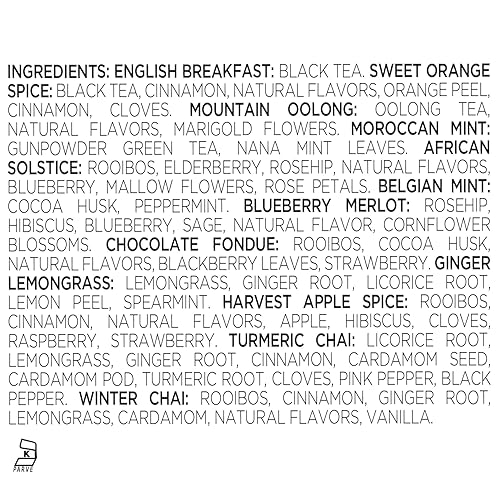 Miniatura 5 de Tea Forte Winter Chalet - Mini calendario de adviento para 12 días de acogedor té festivo, juego de 12 bolsas de té infusor con puertas numeradas,