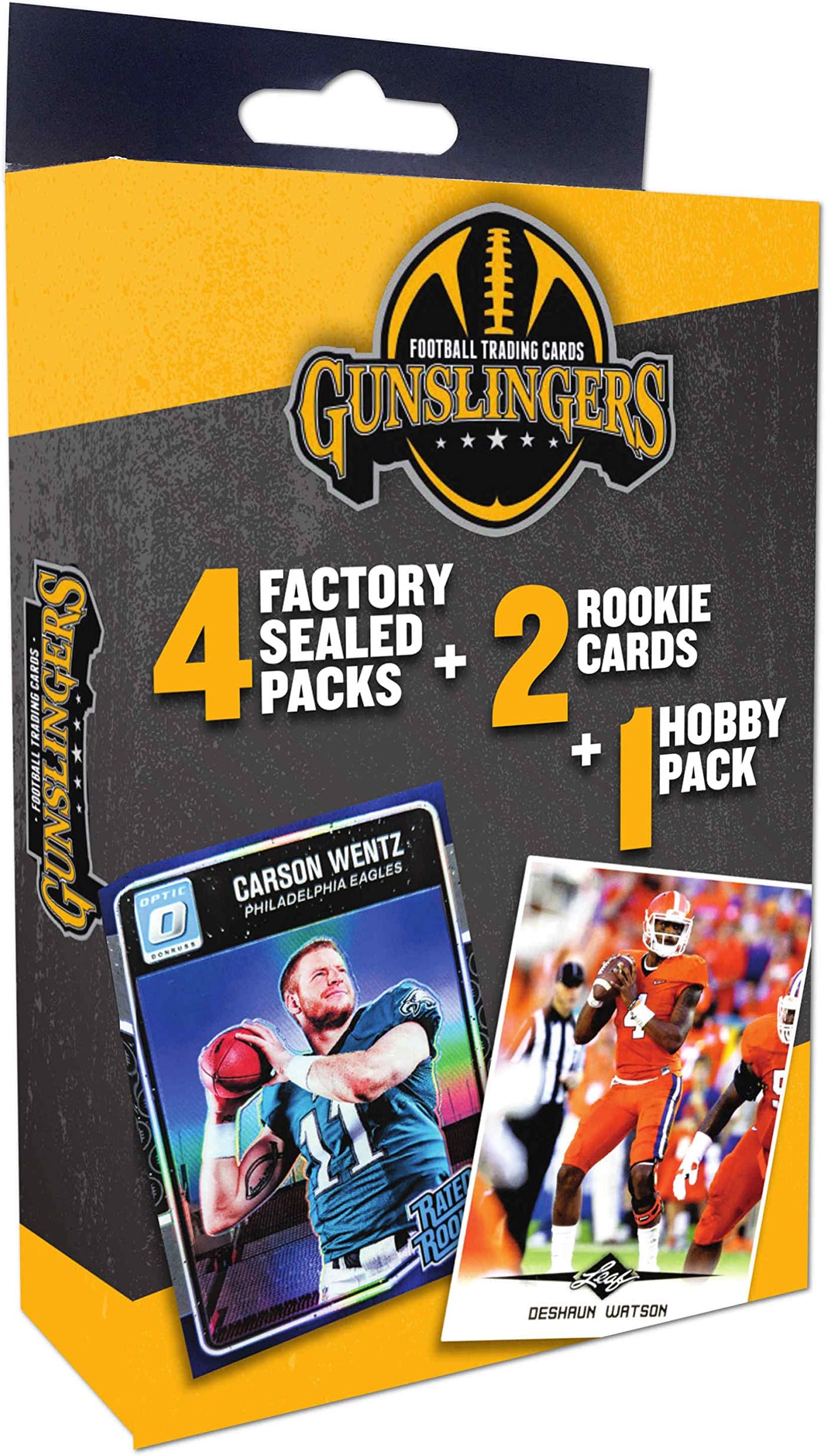Gunslingers 2 5 Pack Dual Card Football Hanger Box