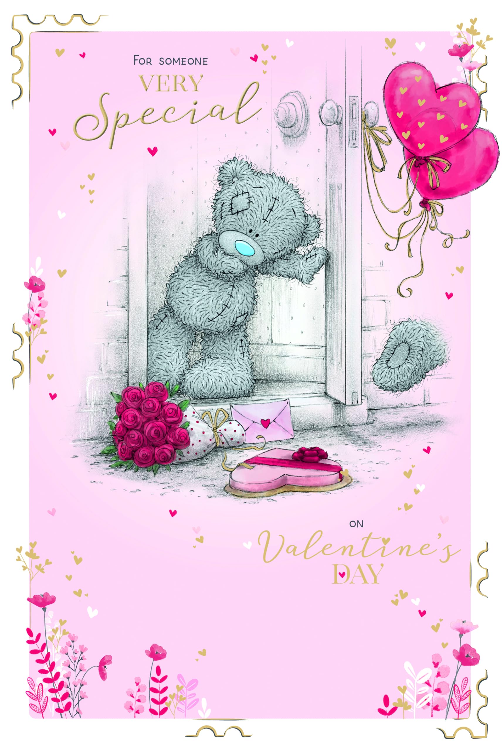 Me To You Tatty Teddy 'Someone Very Special' Valentine's Day Card 6 x 9 inches Official Collection