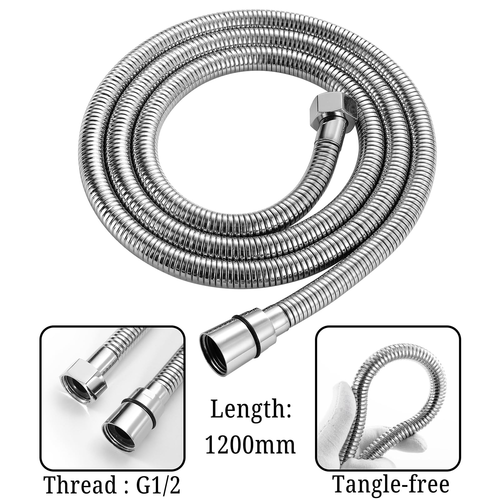 Bidet Handbrause für Toilette Armaturen WC Mit Dual-Modus (Jet/Stream) - Messing Wandhalterung für Waschbecken, Bad, Küche Mit 1.2M Schlauch, Chrom