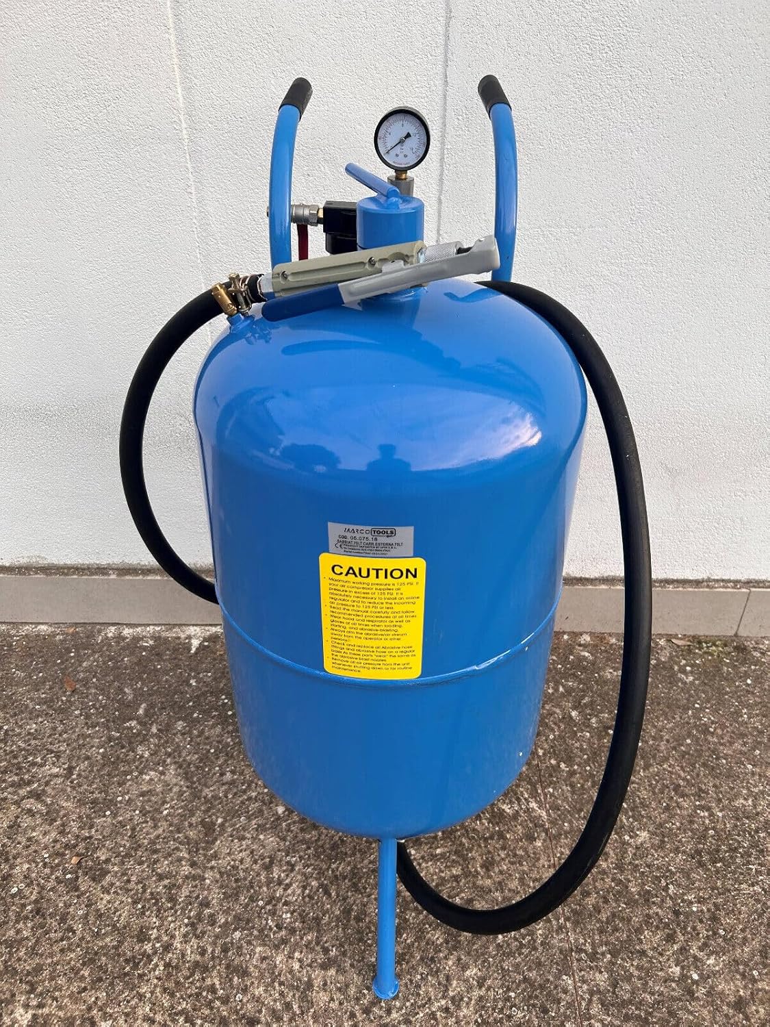 Sabbiatrice Elettrica Sabbiatrice Carrellata 105 Litri IMTS