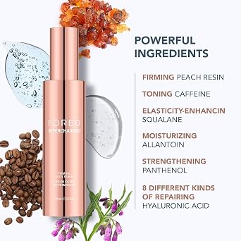 FOREO BEAR 2 body Advanced Micro Current Body Massager + Conductive SUPERCHARGED Firming Body Serum - Cellulite Massage and Lymphatic Drainage - Tight, Contour and Smooth - Body Massage