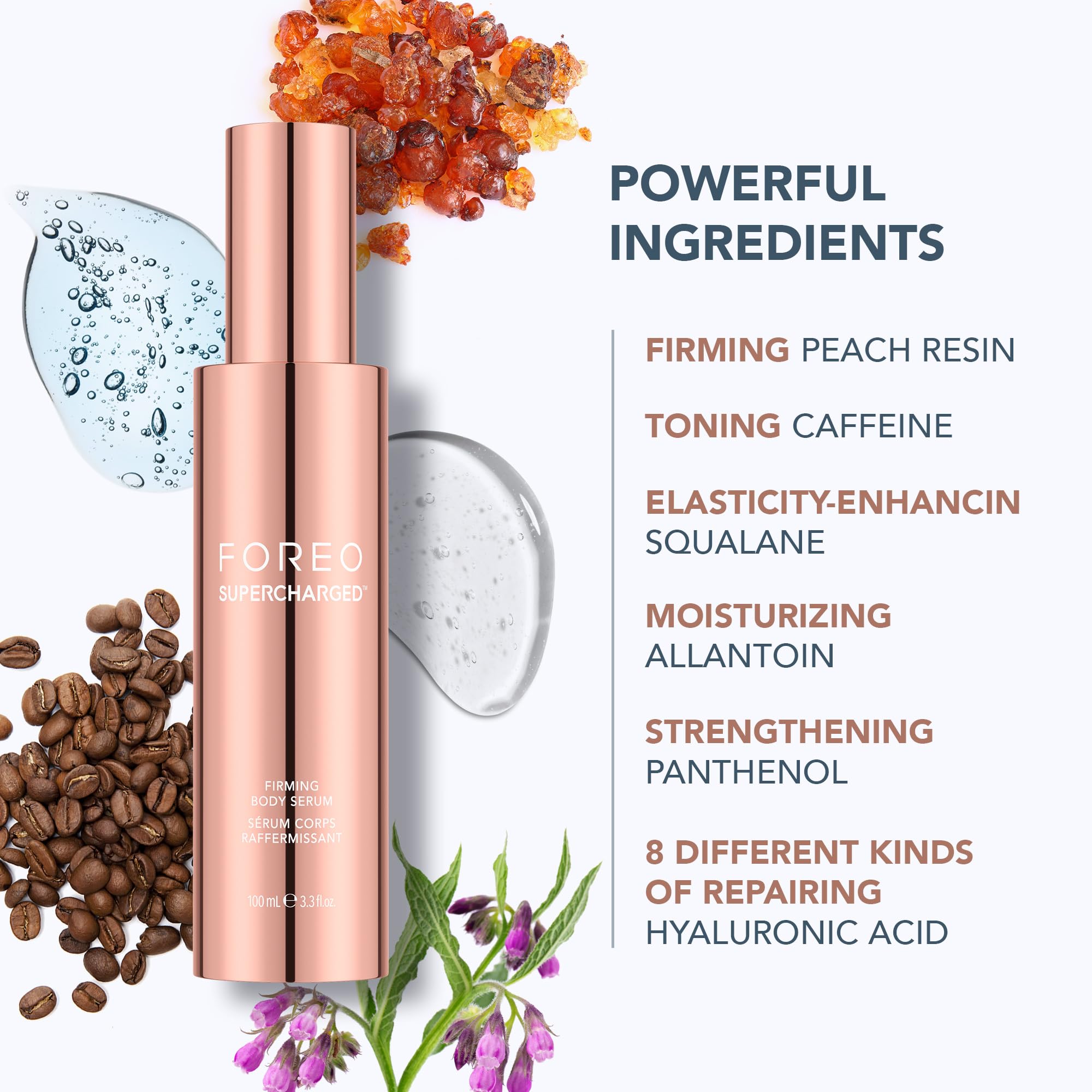 FOREO BEAR 2 Body Advanced Microcurrent Sculpting Machine + Conductive SUPERCHARGED Firming Serum - Cellulite Massager & Lymphatic Drainage - Firm, Contour & Smooth - Body Massager