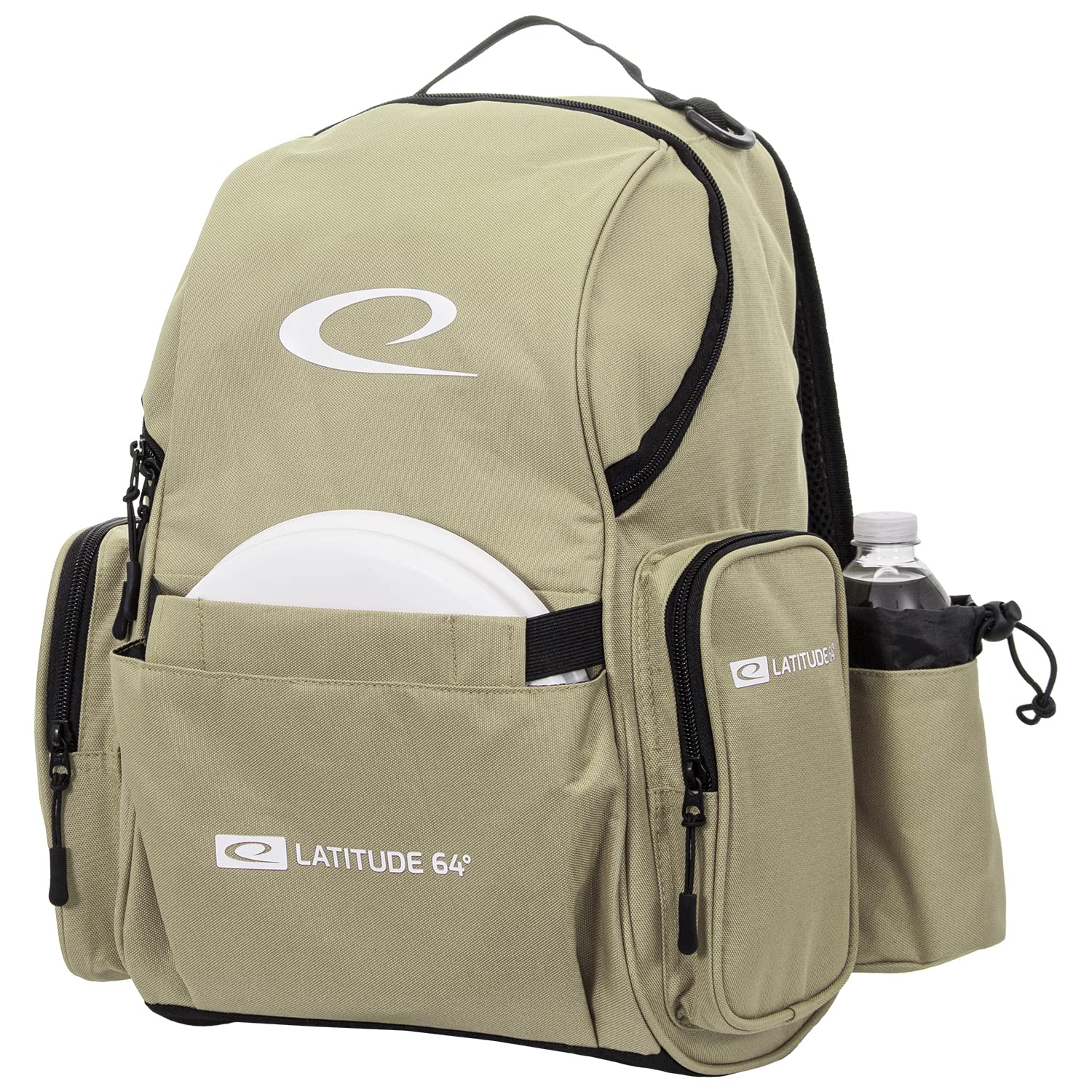 Latitude 64 Swift Disc Golf Backpack | Frisbee Disc Golf Bag with 15+ Disc Capacity | Beginner Disc Golf Backpack