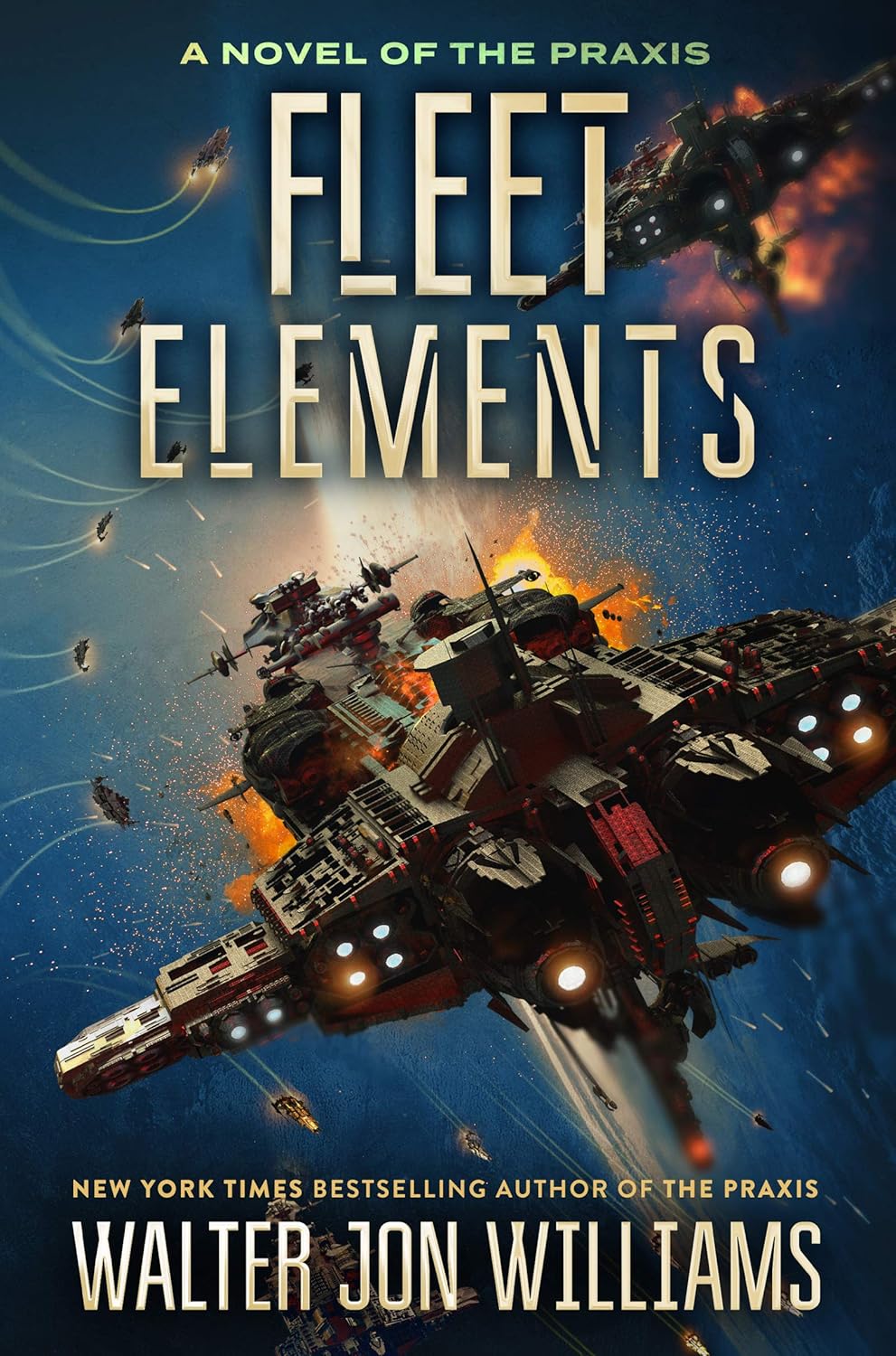 Fleet Elements: A Space Opera Novel of Intergalactic Battles and Star-Crossed Romance (Praxis Book 2)      Kindle Edition