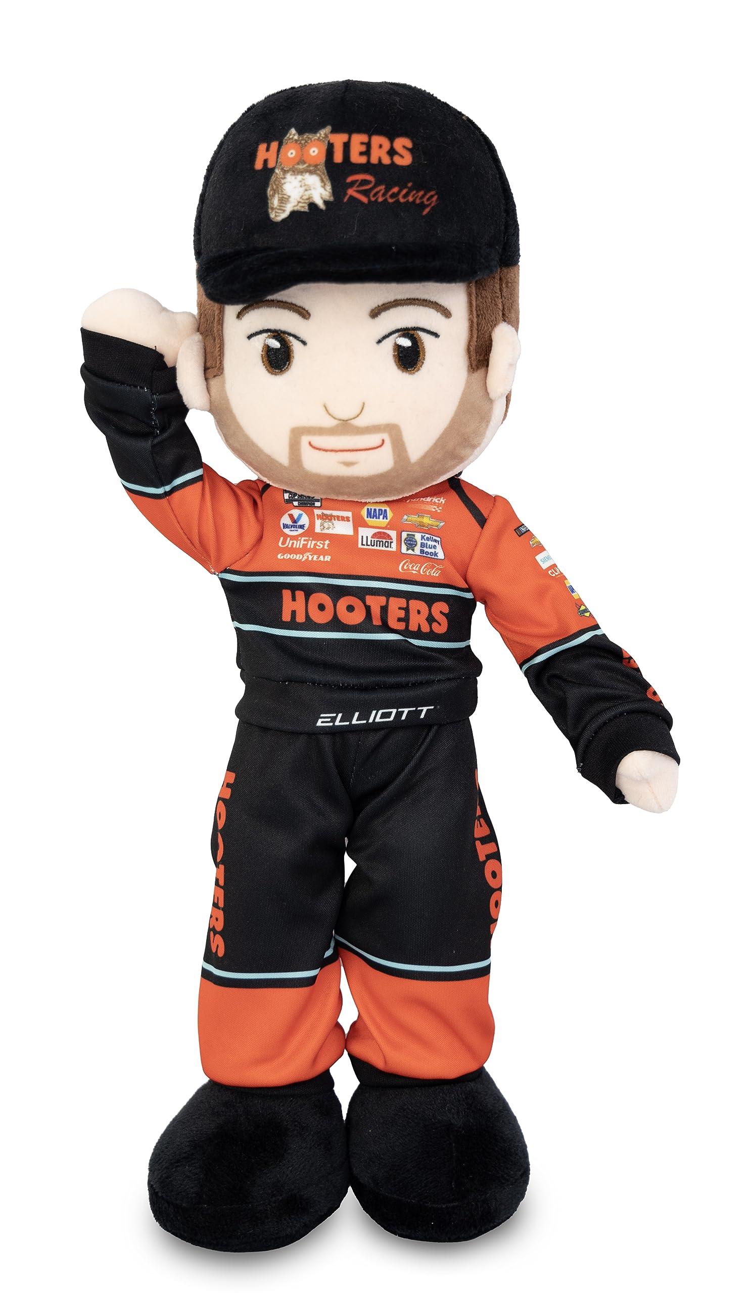 Peluche NASCAR Hendrick Racing Bambola di pezza – 35,6 cm – Chase Elliott Hooters