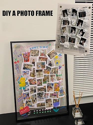 Miniatura 5 de Paquete de 5 hojas de acrílico transparente de 0.079 in de grosor  8.6 x 11.7 pulgadas (tamaño A4) hoja de plástico transparente, para letreros,