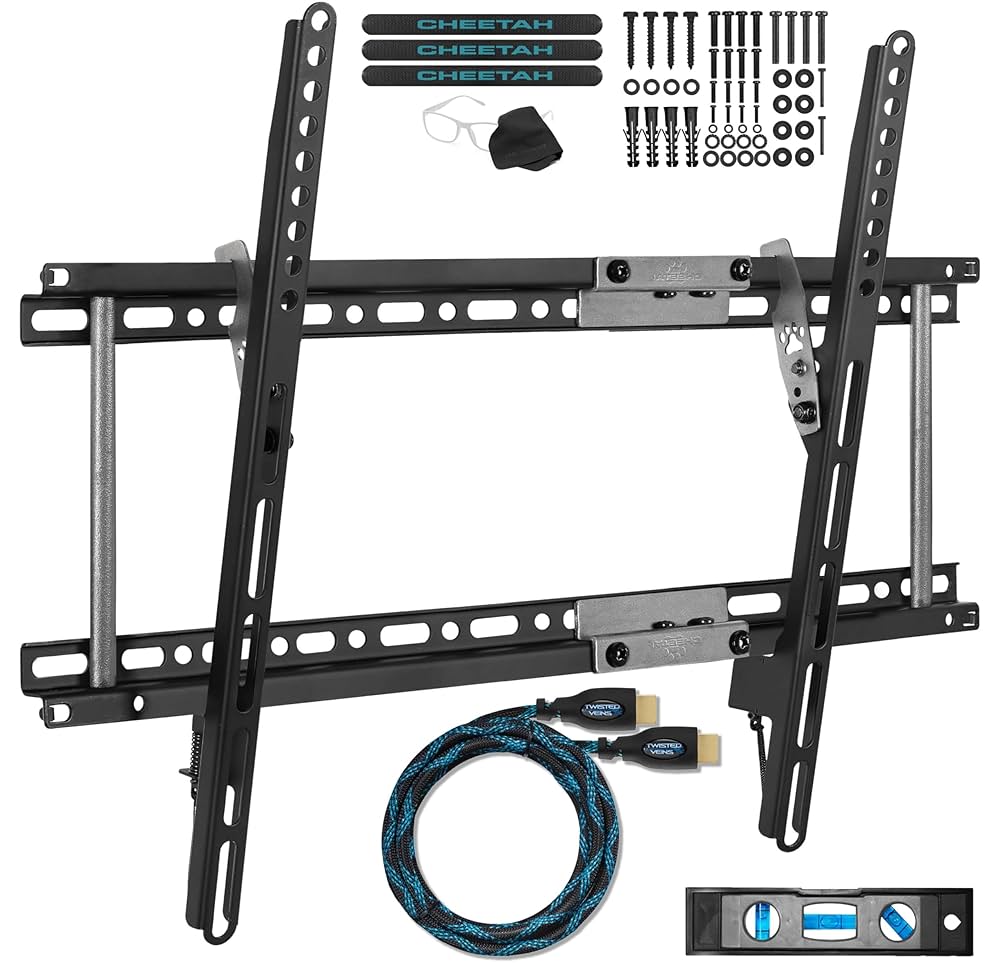 a.flat ウッドミラー H1600×W500 Amazon.com: Cheetah Tilt TV Mount fits 32-86 Inch TVs up to