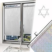 Vista 1 de Cortina opaca para ventana de techo, cortinas universales con ventosa sin perforaciones, persianas enrollables retráctiles de protección solar