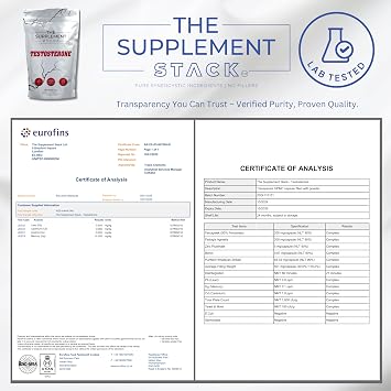 Testosterone - 5-in-1 Fenugreek, Fadogia Agrestis, Purified Himalayan Shilajit, Zinc Picolinate & Boron for Strength, Vitality, Muscle Support & Hormone Balance - UK Company