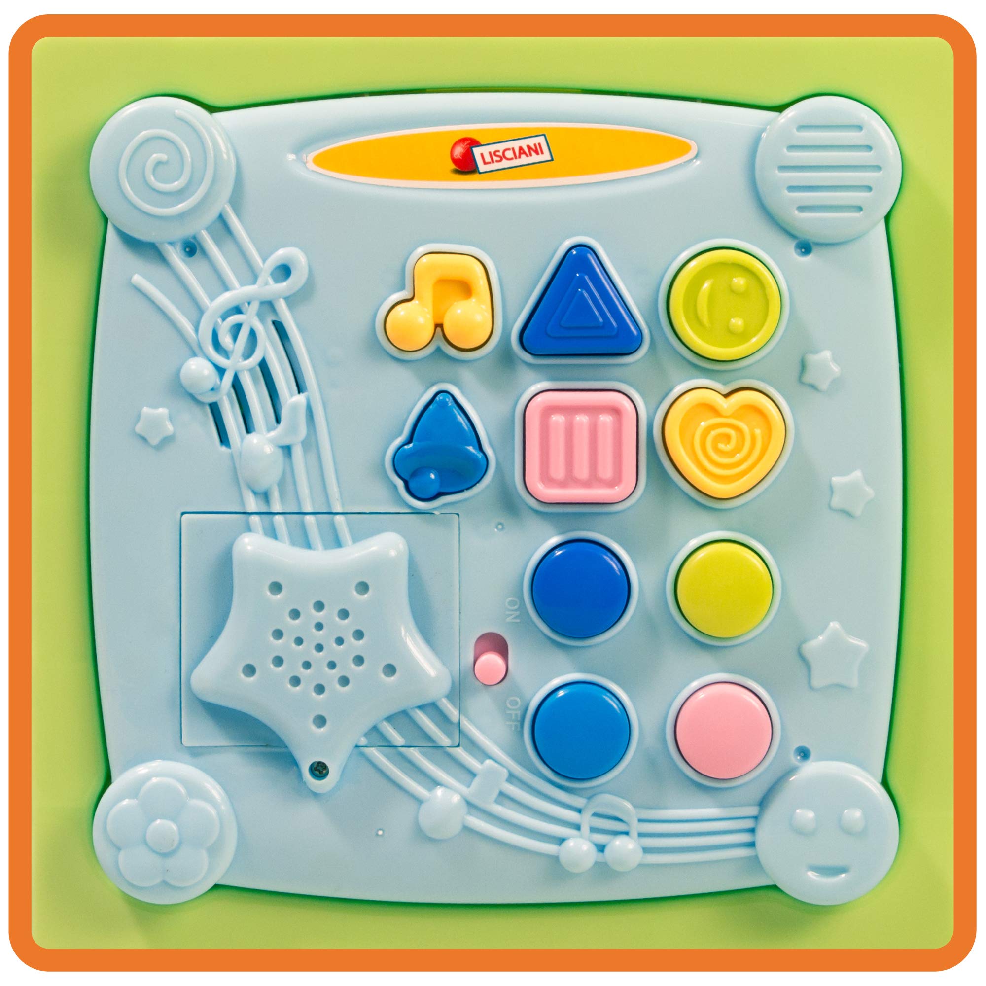 Liscianigiochi - Carotina Baby Super Cubo Mille attività, Multicolore, 68357
