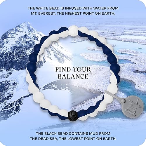 Miniatura 250 de Lokai NFL Football Collection - Pulseras de cuentas para hombres y mujeres, joyería de silicona, pulsera de moda para un ajuste cómodo