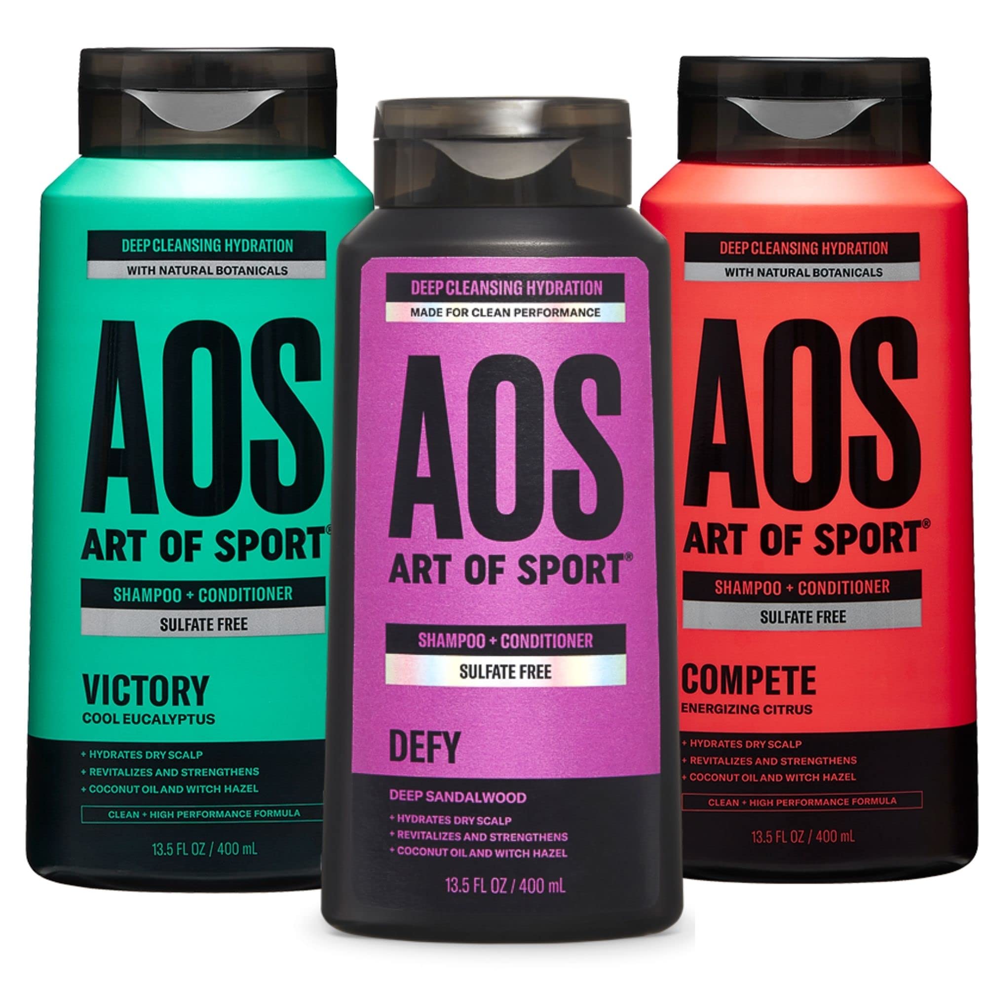 Buy Art of Sport Men’s Shampoo and Conditioner, 2in1 Hair Wash