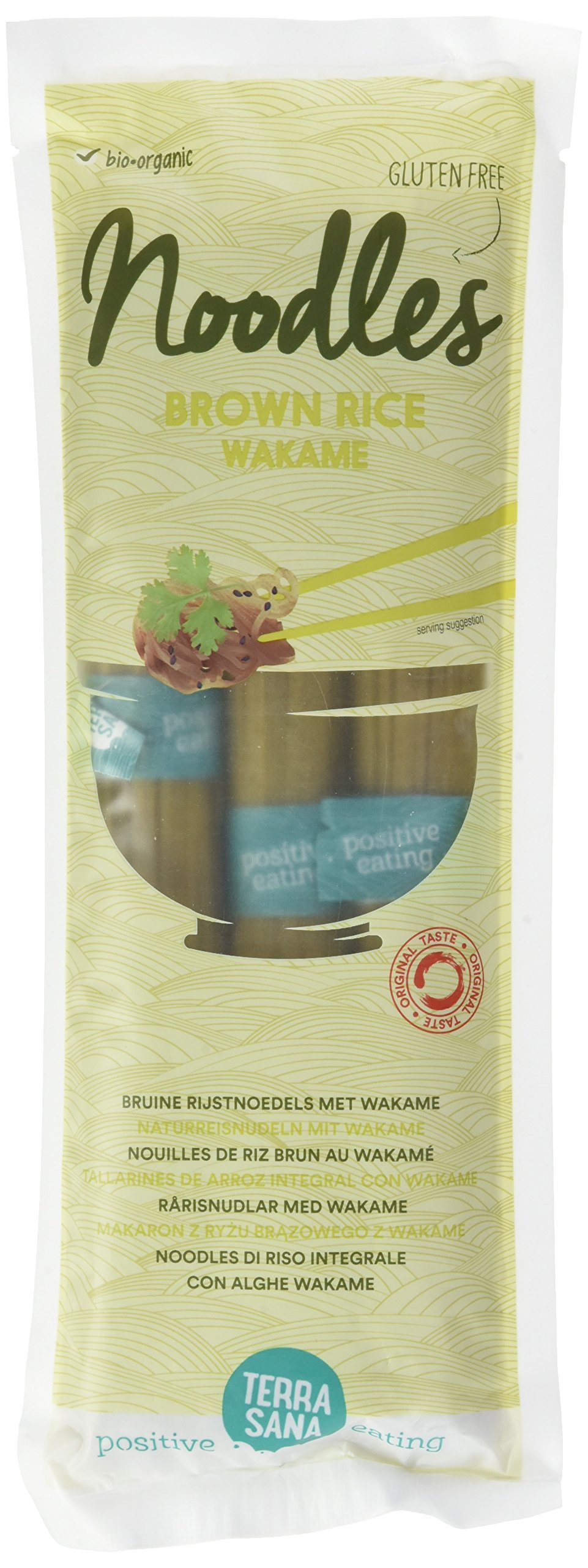 Terrasana Nouilles Riz Complet Wakame 250 g