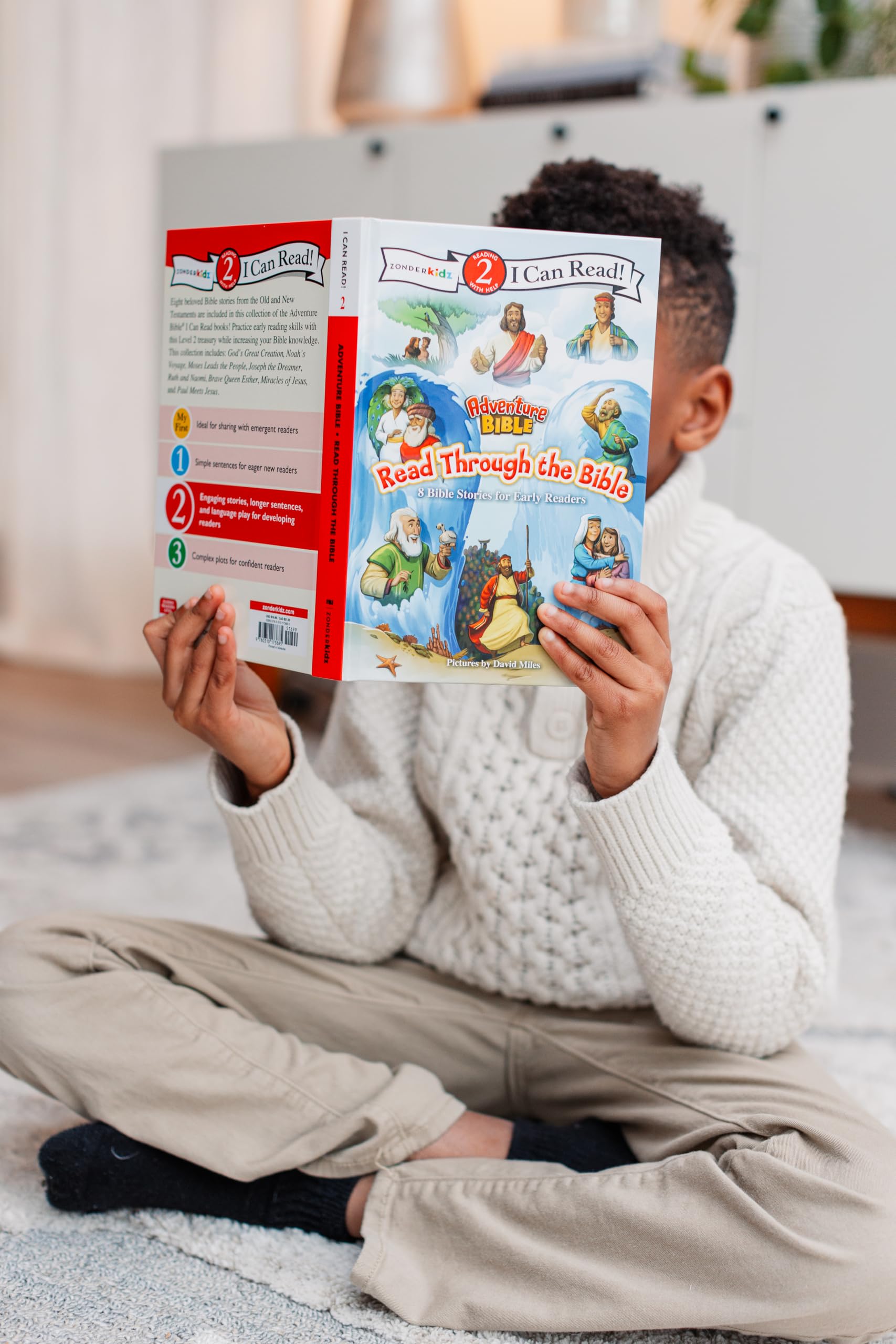 Adventure Bible Read Through the Bible: 8 Bible Stories for Early Readers (Level 2 I Can Read) - Image 4