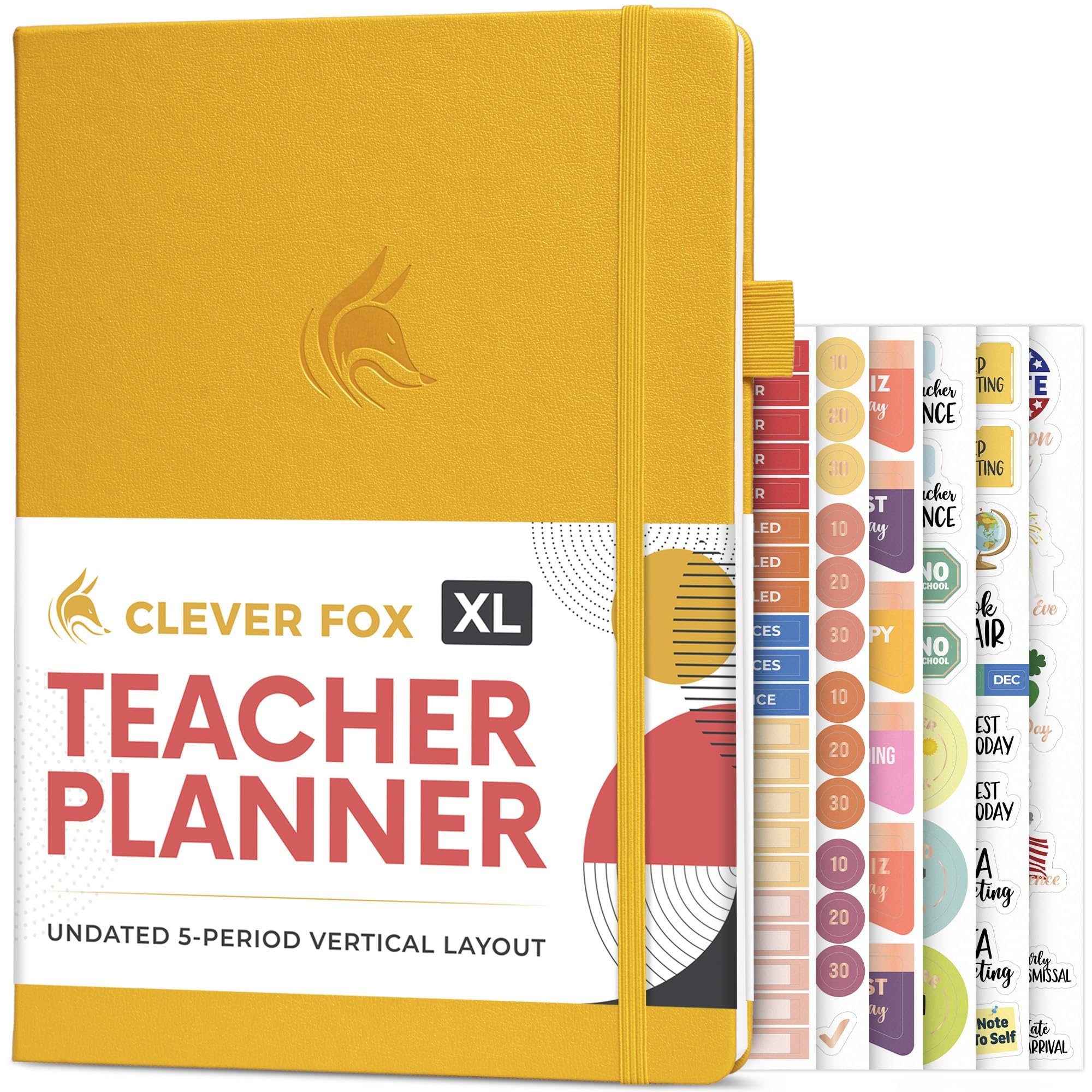 CF Teacher Planner (Amber Yellow)