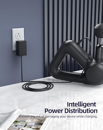 Miniatura 7 de Cargador de CA de 15 V apto para Theragun Mini G4, cable de alimentación de repuesto para pistola de masaje Theragun Prime