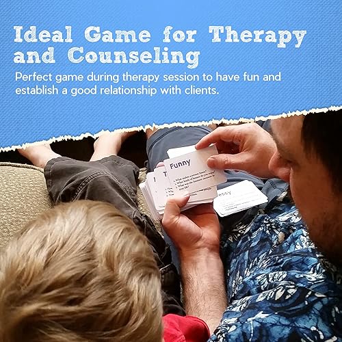 Miniatura 7 de Describe Tarjetas de conversación Deck One, más de dos docenas de juegos y actividades de aprendizaje socioemocional para familias, terapia, escuela