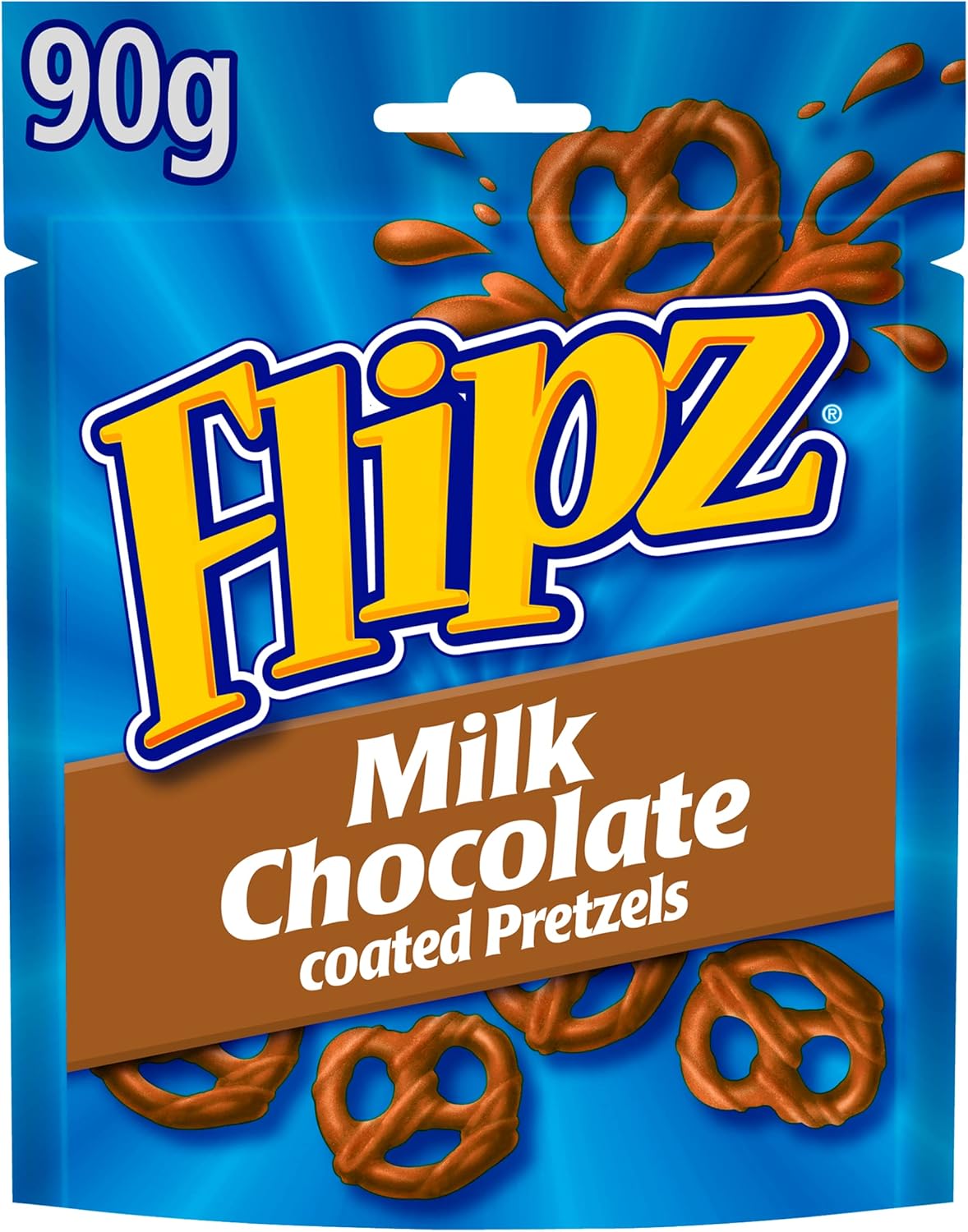 McVitie's Flipz 100g Milk Chocolate Covered Pretzels