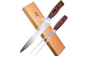 Fiery Phoenix Series TUO 2-Piece German Stainless Steel Carving Knife Set
