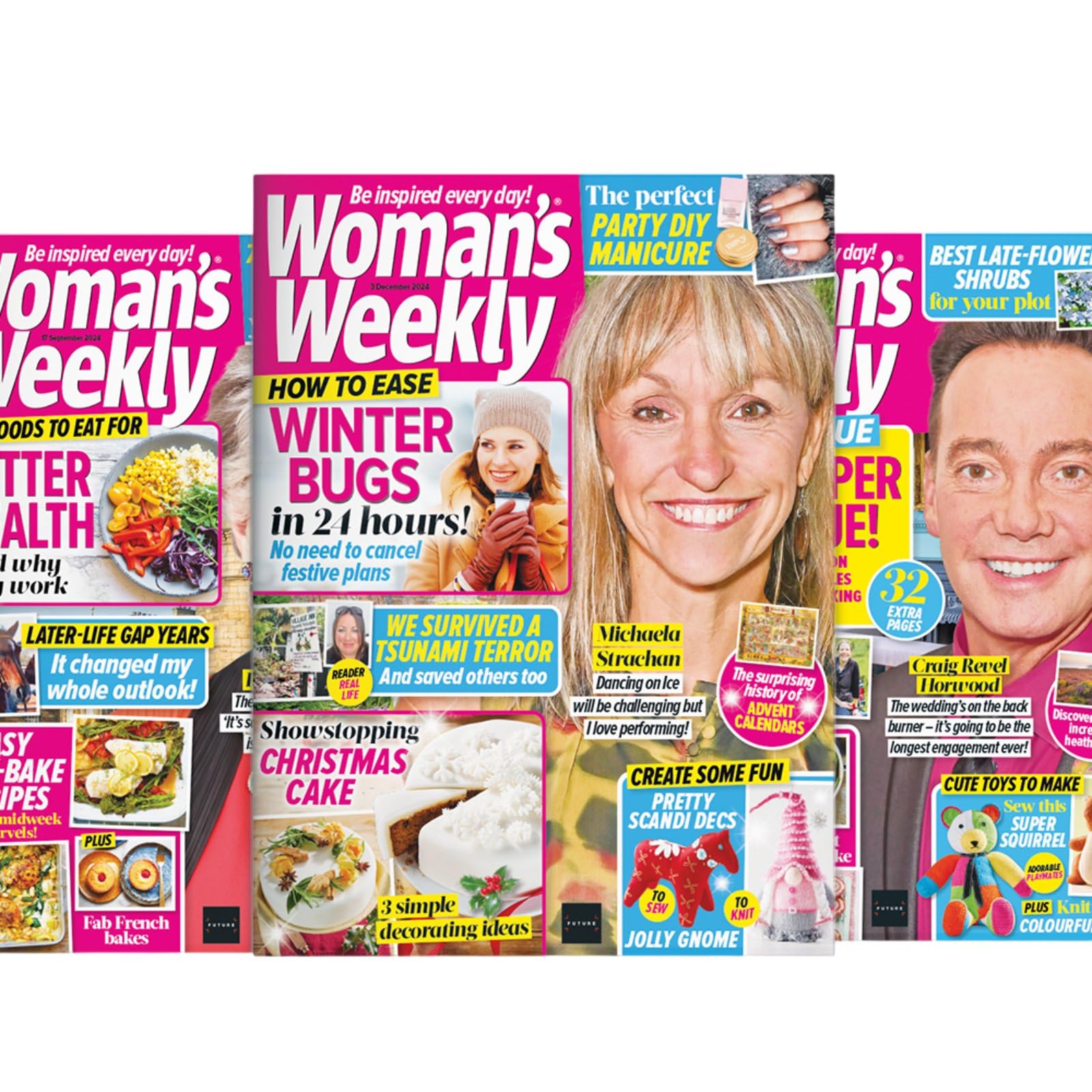 Buyagift Woman’s Weekly Magazine 12-Month Subscription Gift - Recipes, Health Tips, Fashion & Beauty, UK Delivery