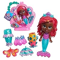 Just Play Bambola Ariel Disney Junior Pop Tails con accessori