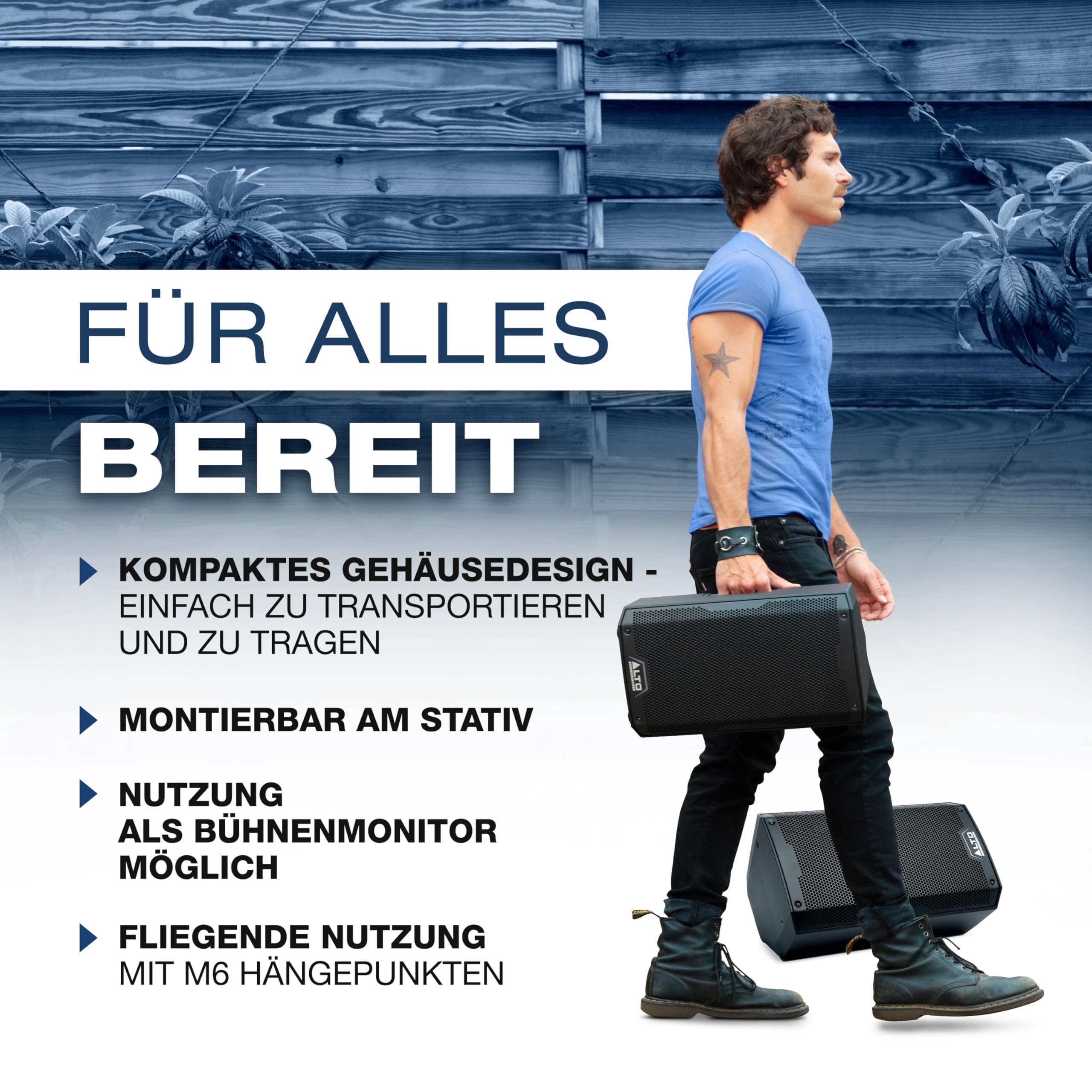 Alto TS408 2000W 8-Zoll PA-Aktivlautsprecher – Bild 8