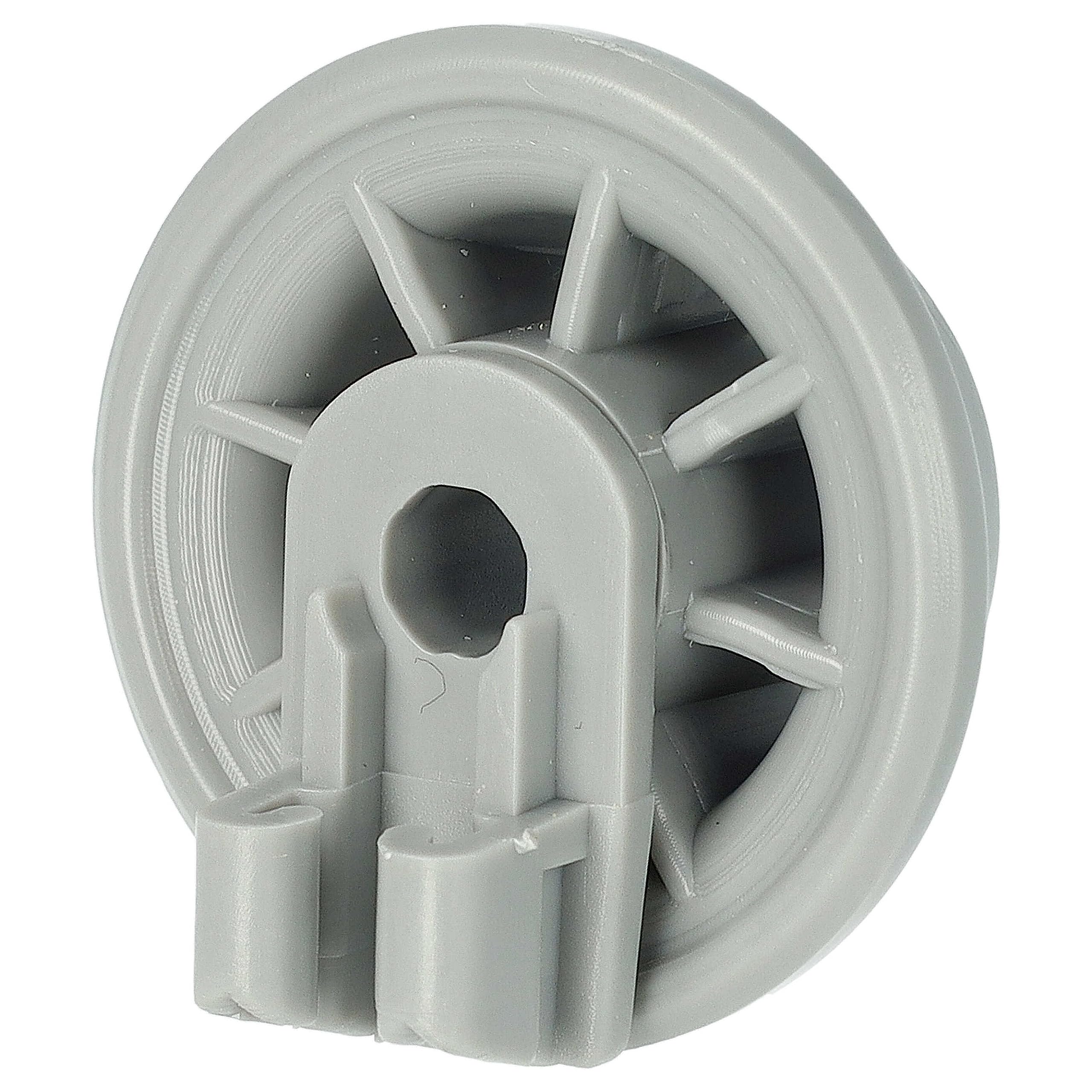 vhbw 8x Rueda para cesta inferior compatible con Lynx lavavajillas