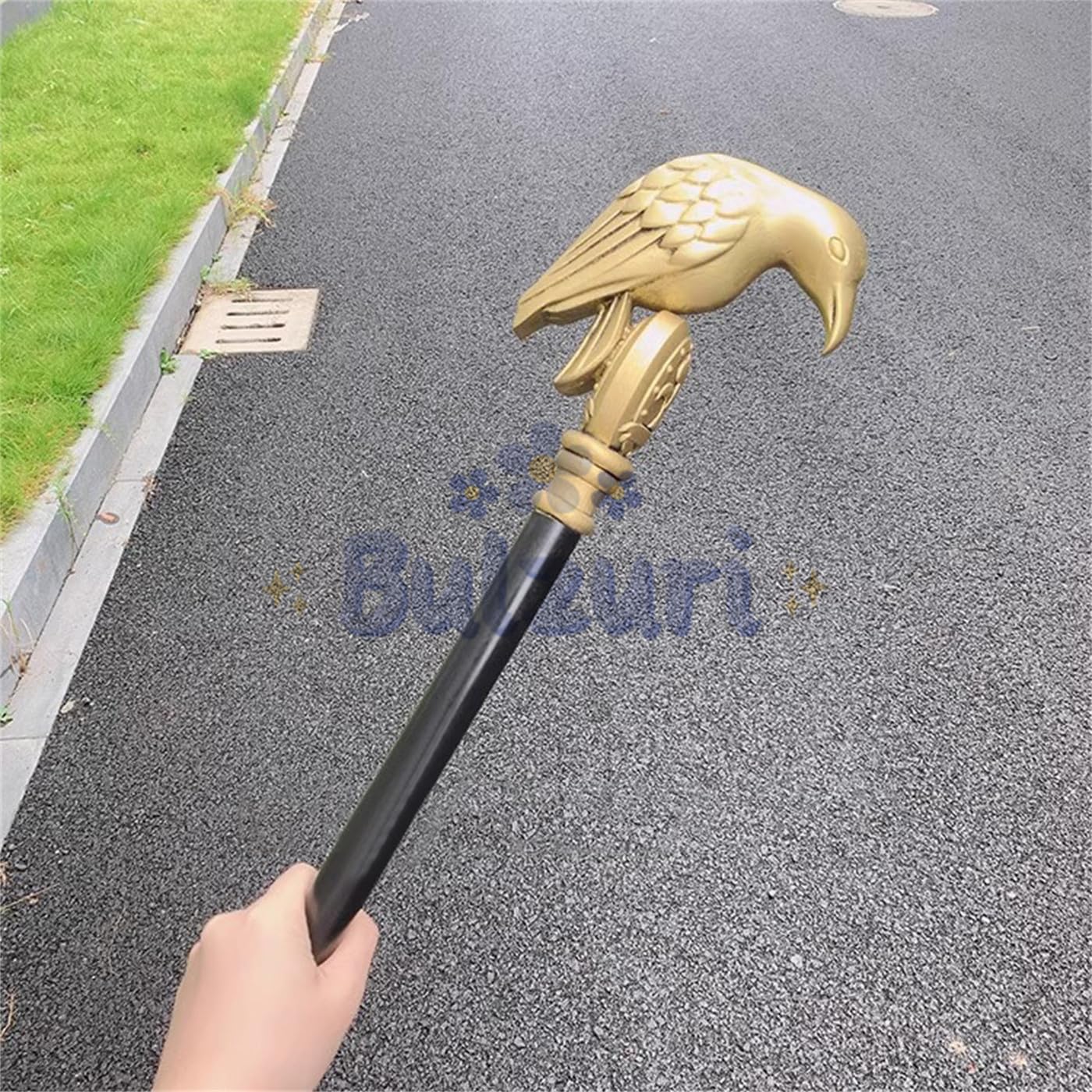 ディア・クロウリー　杖 Amazon.co.jp: 【bulzuri】ツイステ コスプレ道具 学園長の杖 ディア