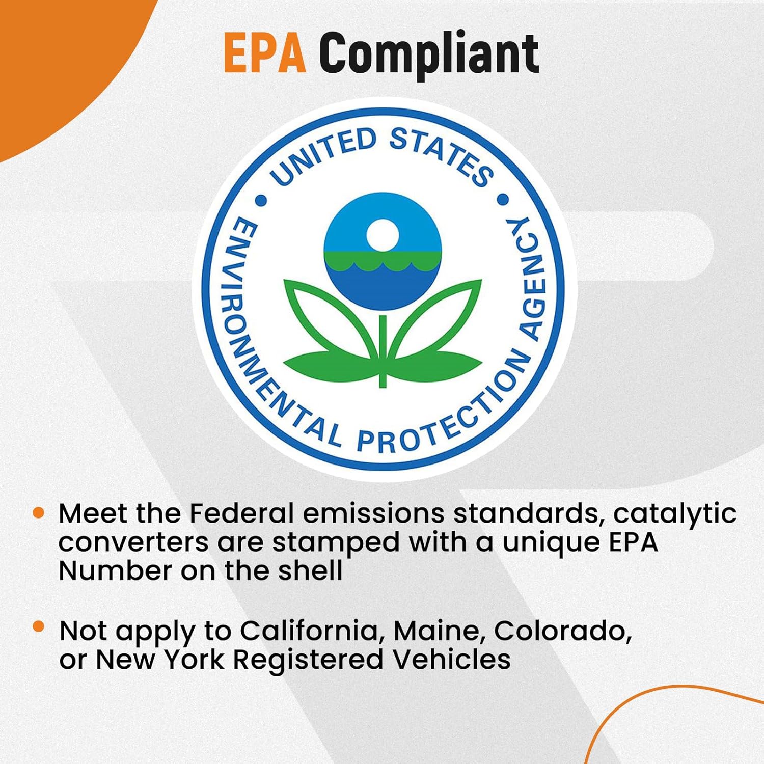 maXpeedingrods Exhaust Catalytic Converter for Honda Civic L4 1.7L 2001-2005 18160-PLM-A00 18160-PLM-A50 (EPA Compliant)