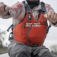 Vista 7 de Astral Chaleco salvavidas Sturgeon - Chaleco salvavidas de alta ventilación USCG tipo III PFD para adultos para pesca y turismo