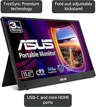 Amazon.com: ASUS ZenScreen MB165B Portable USB Monitor- 15.6 inch Amazon.com: ASUS ZenScreen MB165B Portable USB Monitor- 15.6 inch